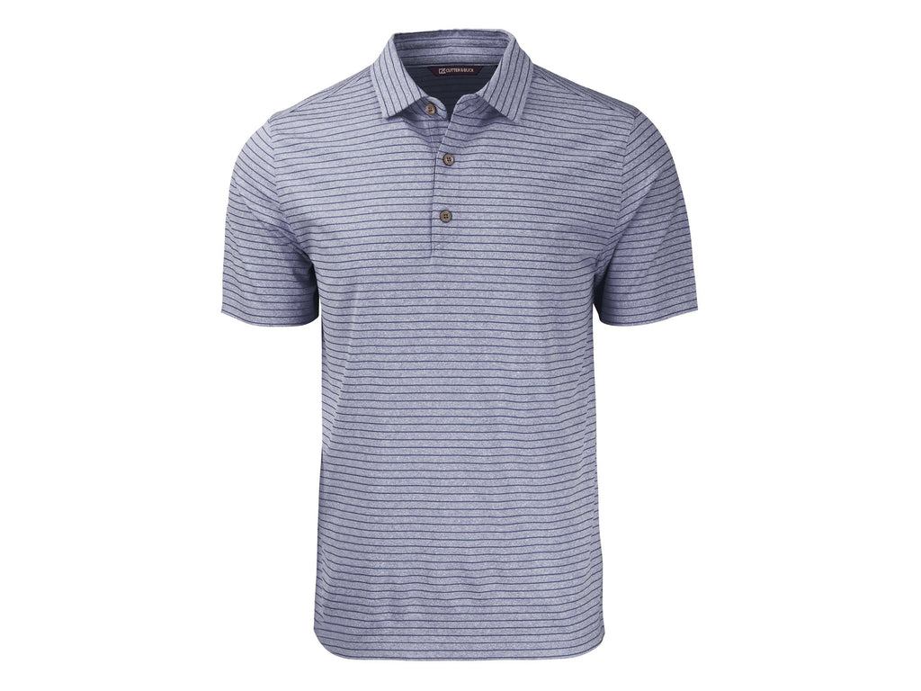 Heather Stripe Polo