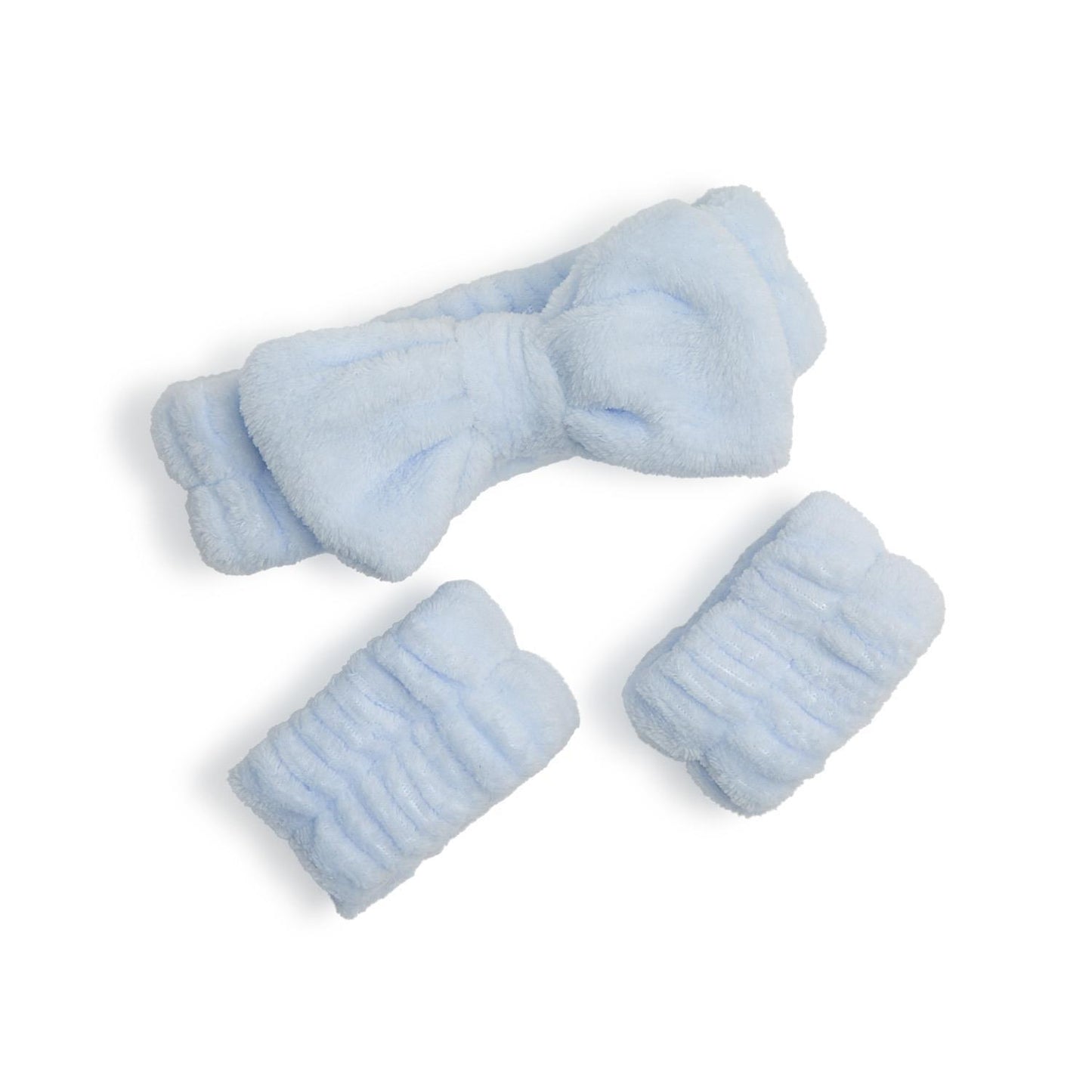 Spa Headband and Wristband Set