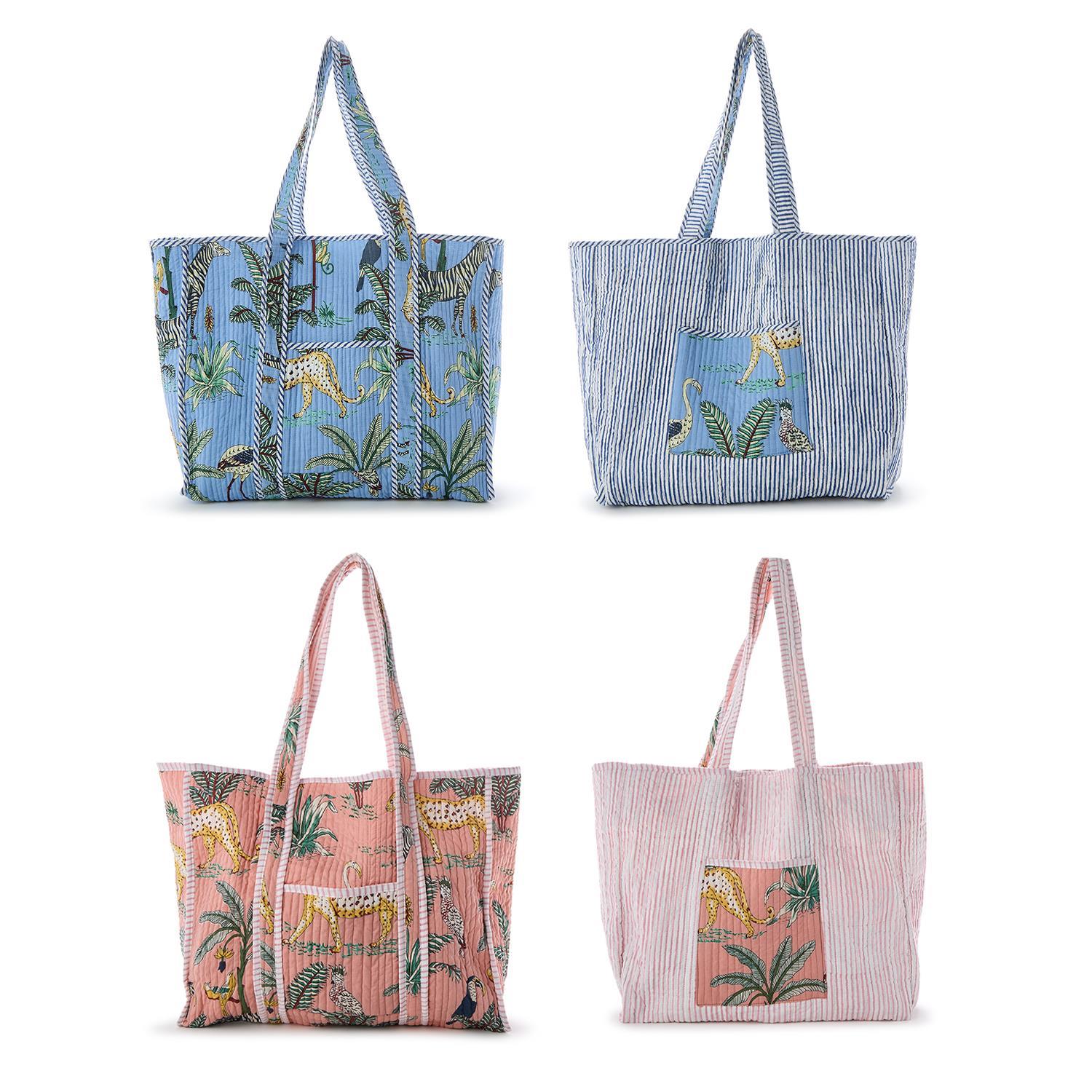 Cotton Reversible Totes