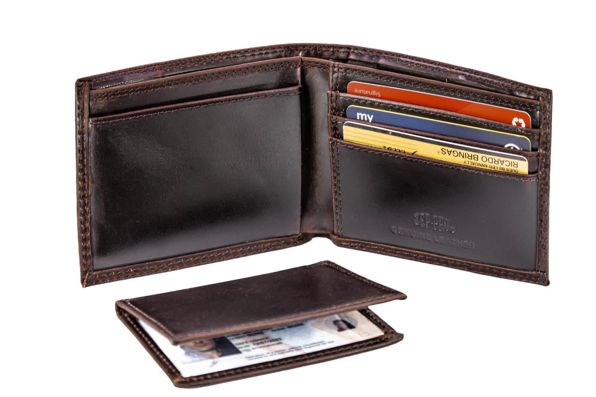Mississippi State Bulldogs Men's Collegiate Bifold Leather Wallet.