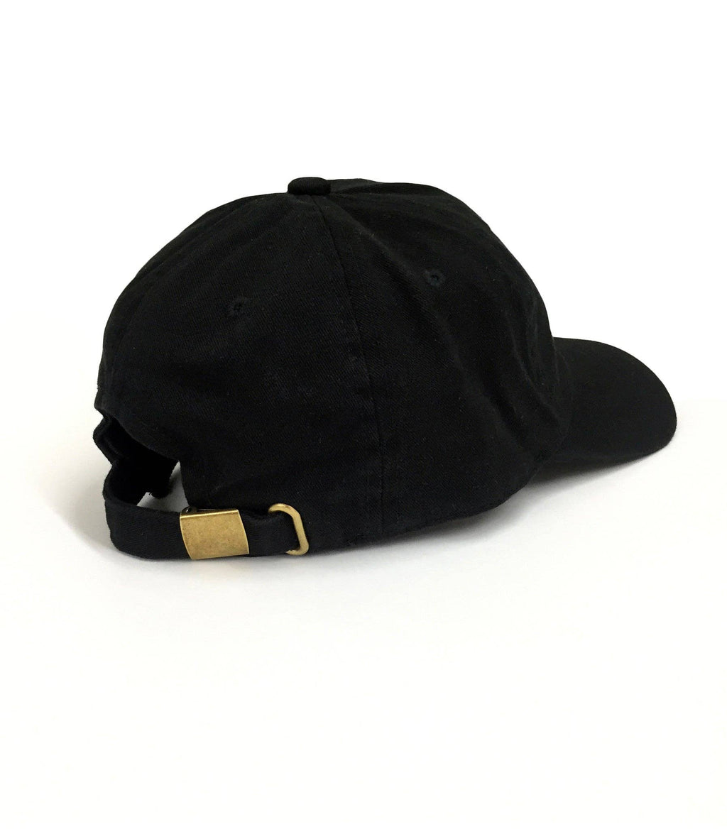 Boy Dad Embroidered Dad Hat - Black Cotton Gift