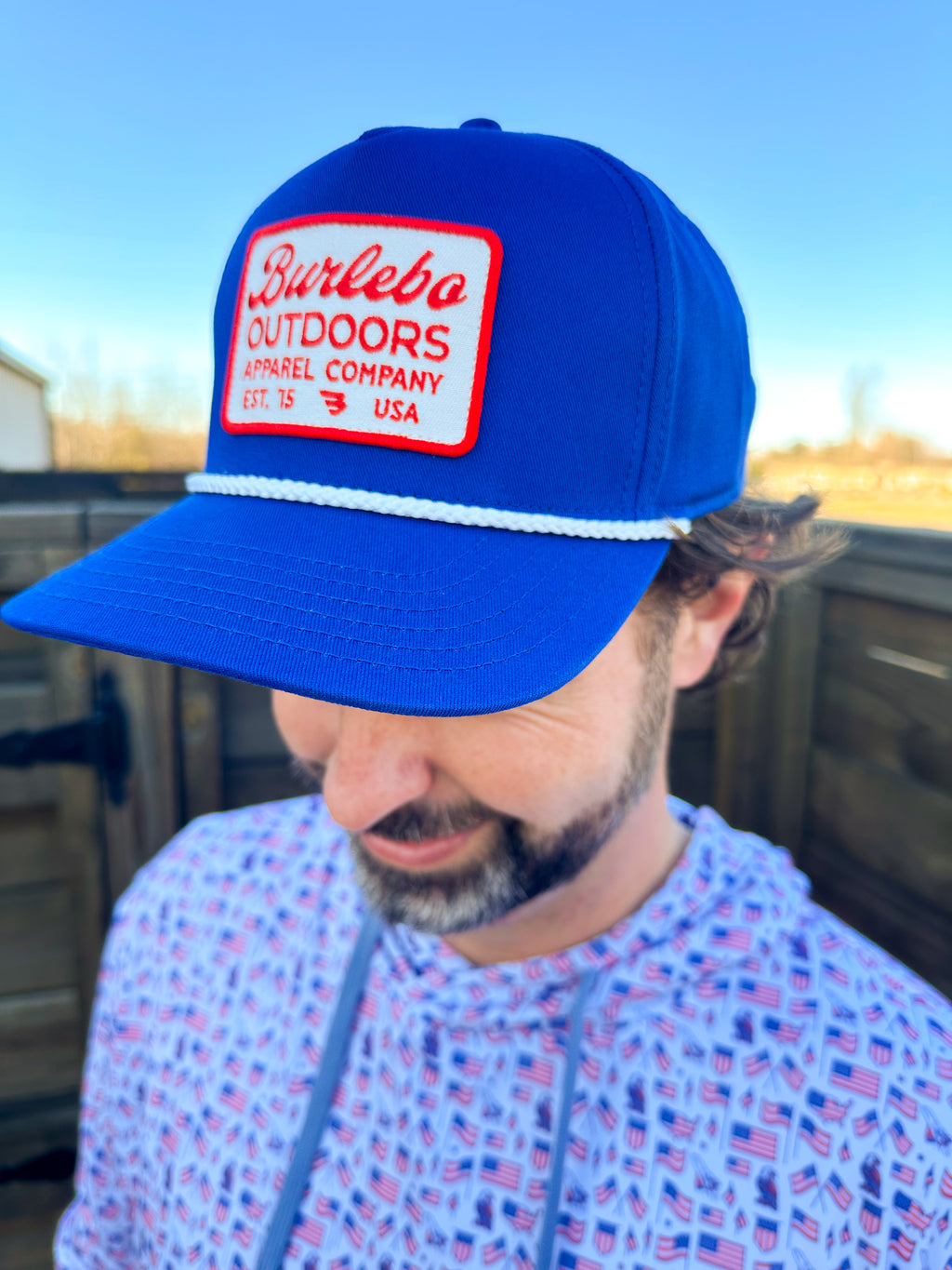 Retro Burlebo Patch Cap