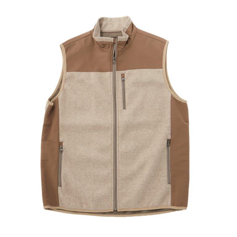 field vest oatmeal