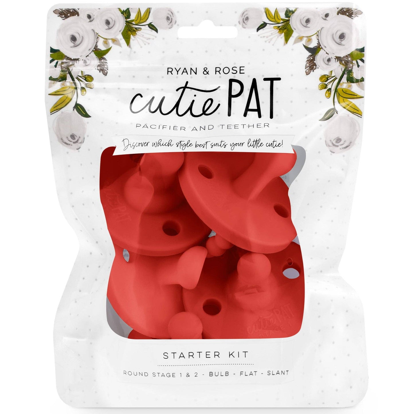 Cutie PAT (Pacifier + Teether) Starter Kit