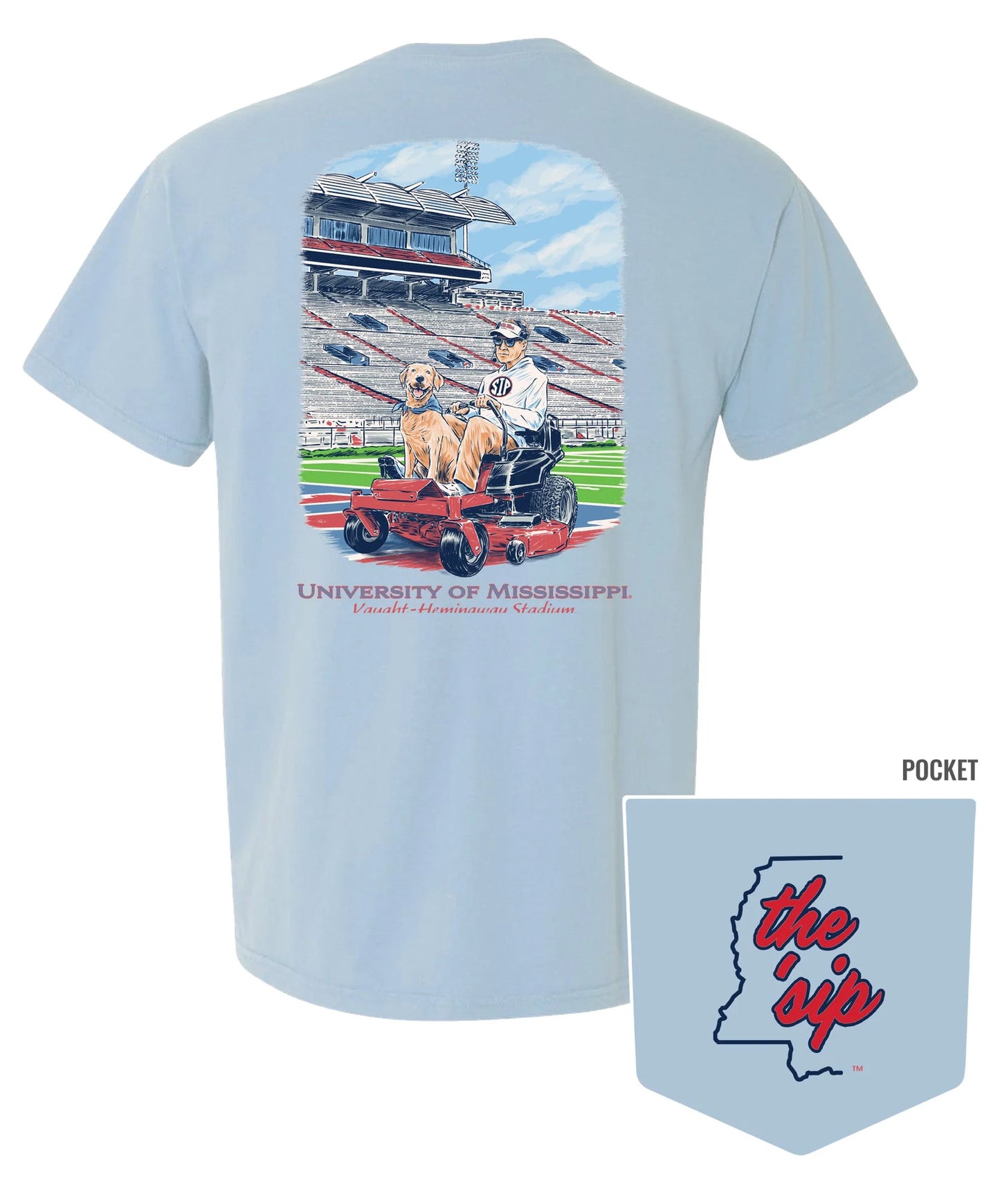 ole miss grounds crew tee