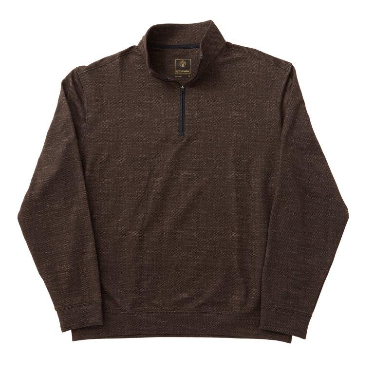 brushed bronze pullover