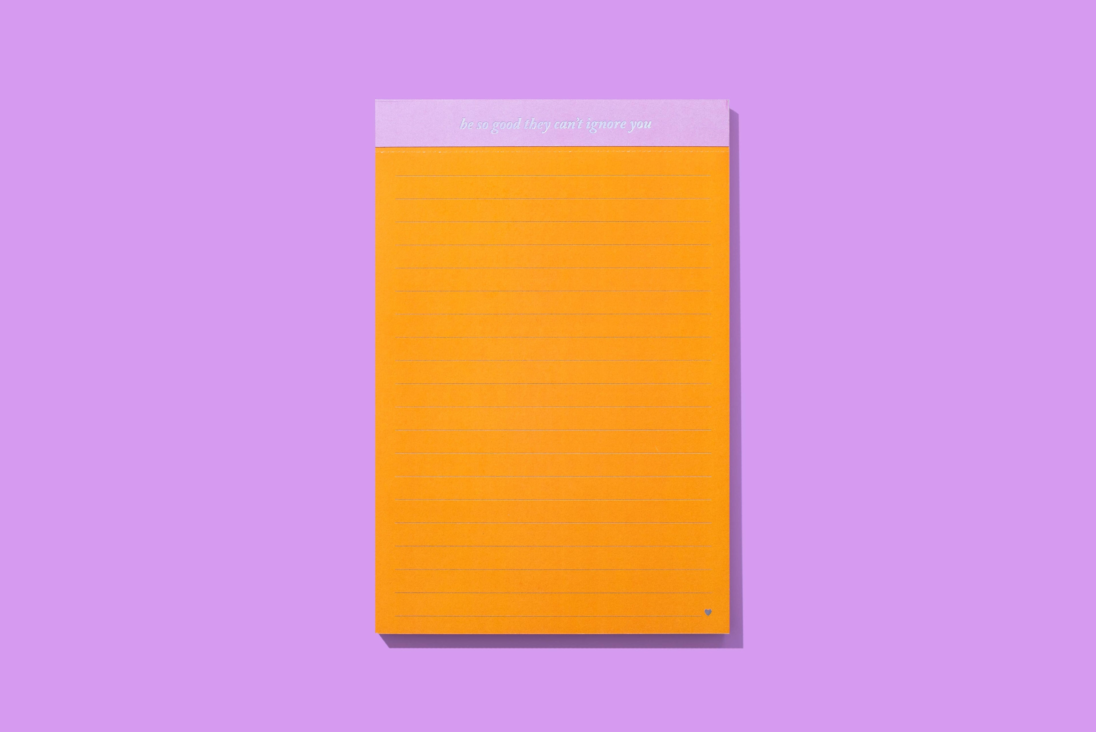 Large List Pad - "Be So Good..." - 75 Sheets