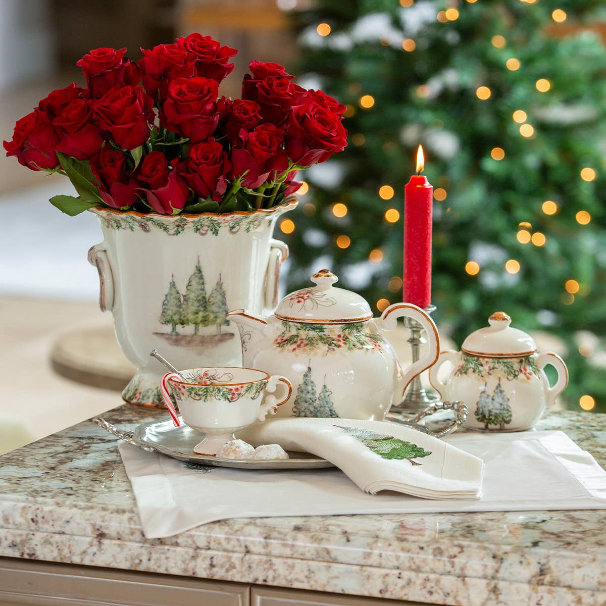 Natale Teapot - Christmas