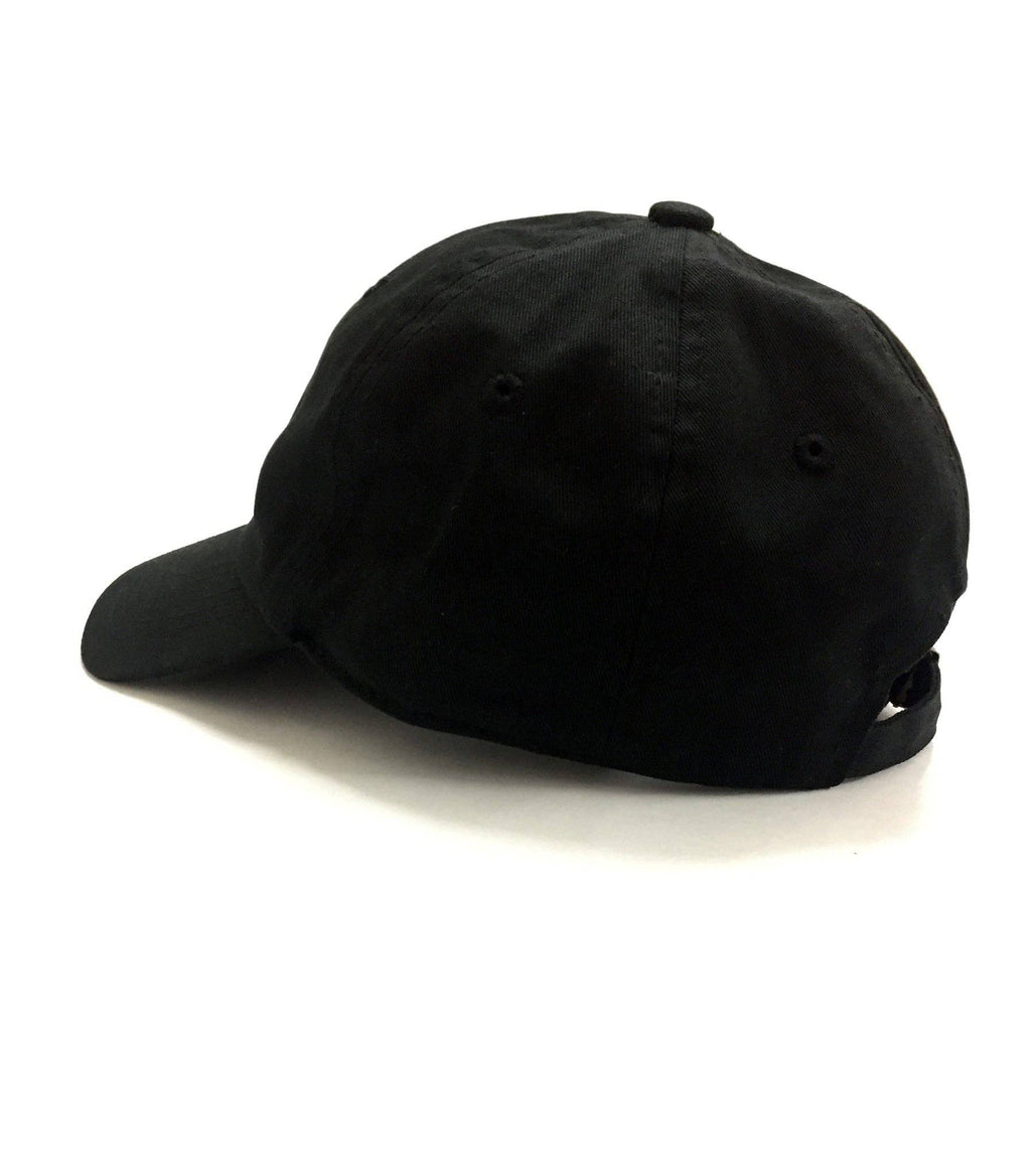 Boy Dad Embroidered Dad Hat - Black Cotton Gift