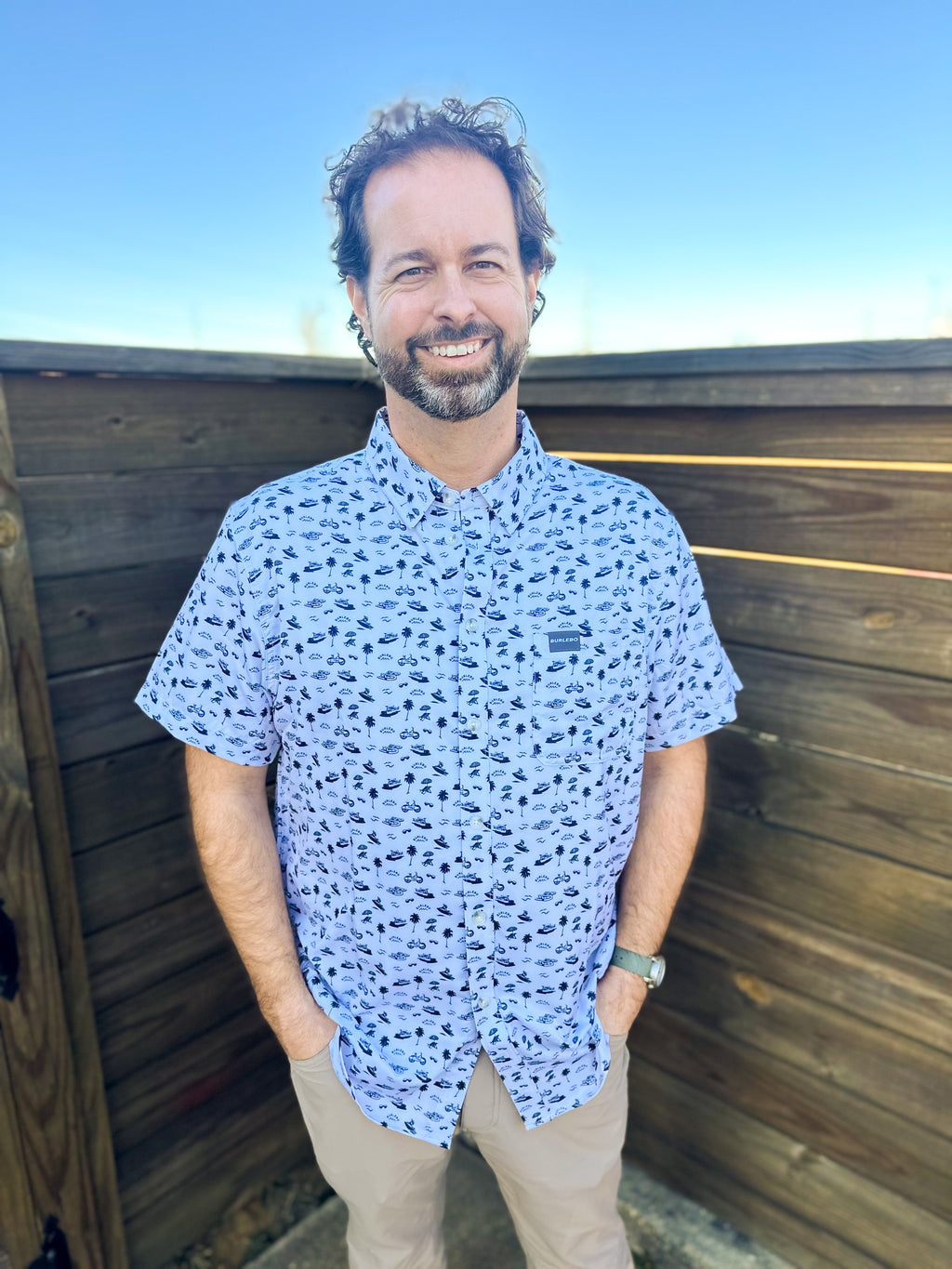 On The Water Button Up