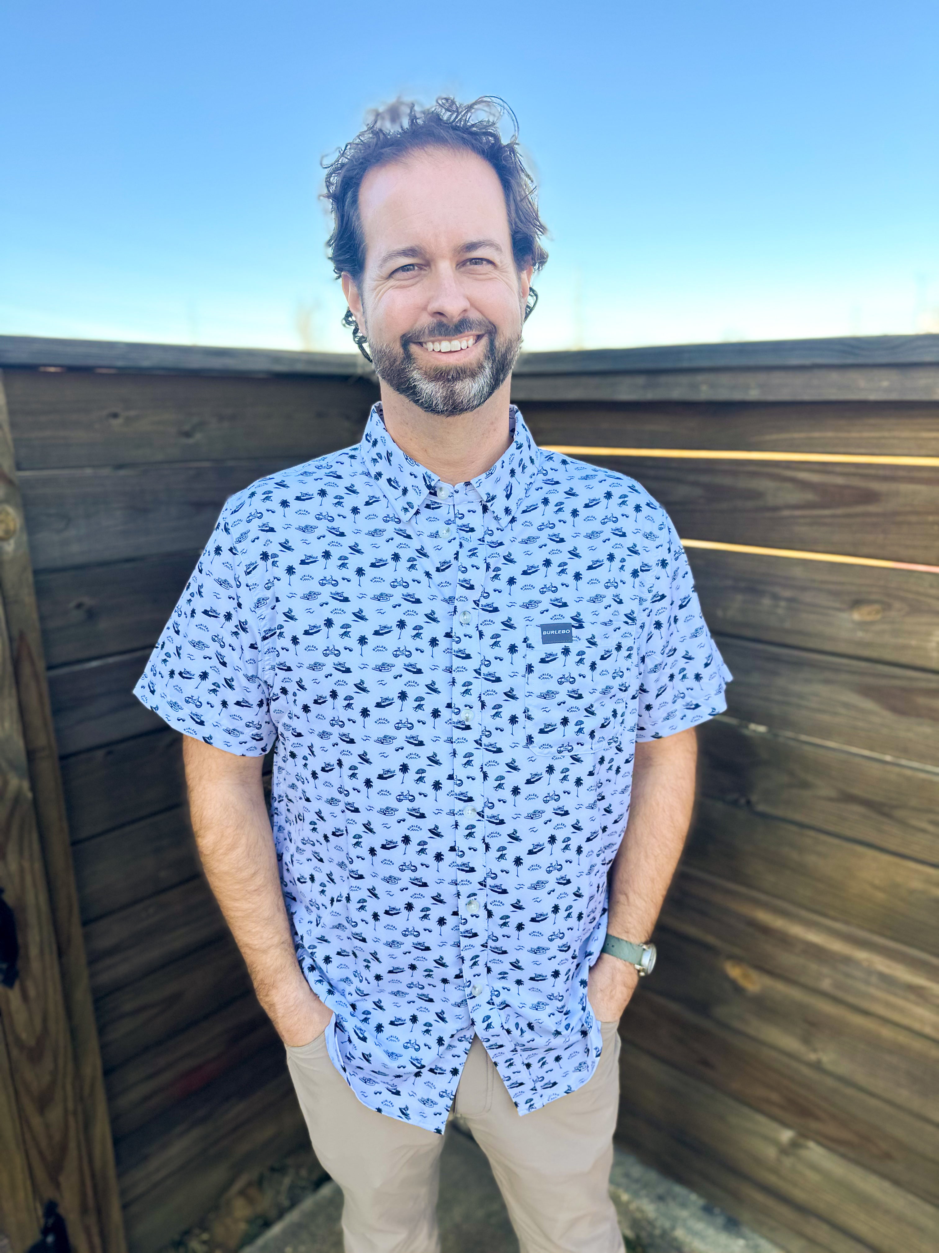 On The Water Button Up