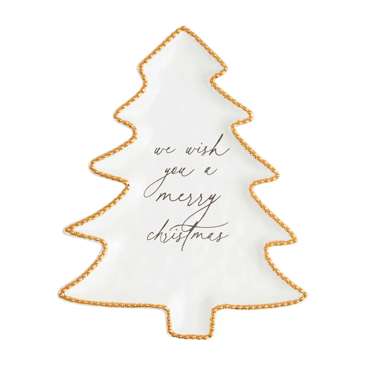 wish tree beaded platter