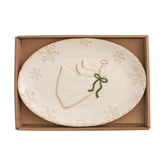 angel sentiment plate