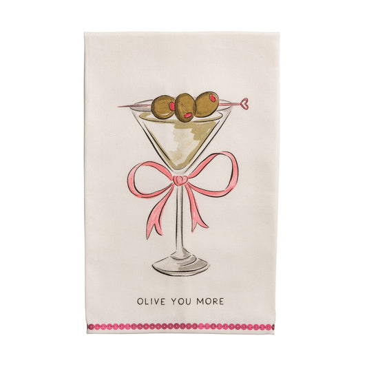 olive you towel