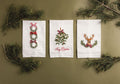 embroidery tea towels