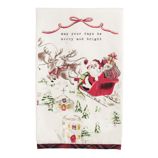 merry days towel