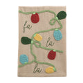 fa la la lights towel