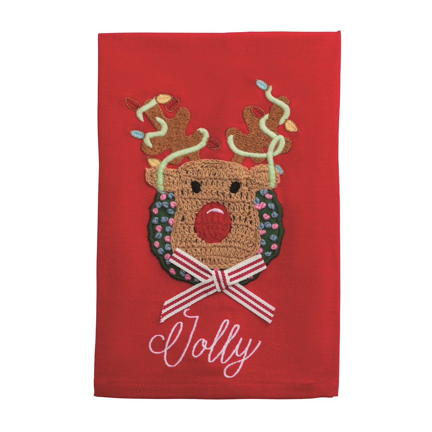 deer farm towel