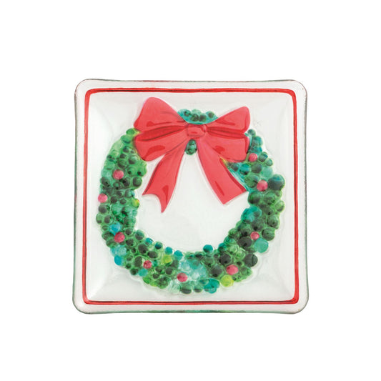 wreath fused plate