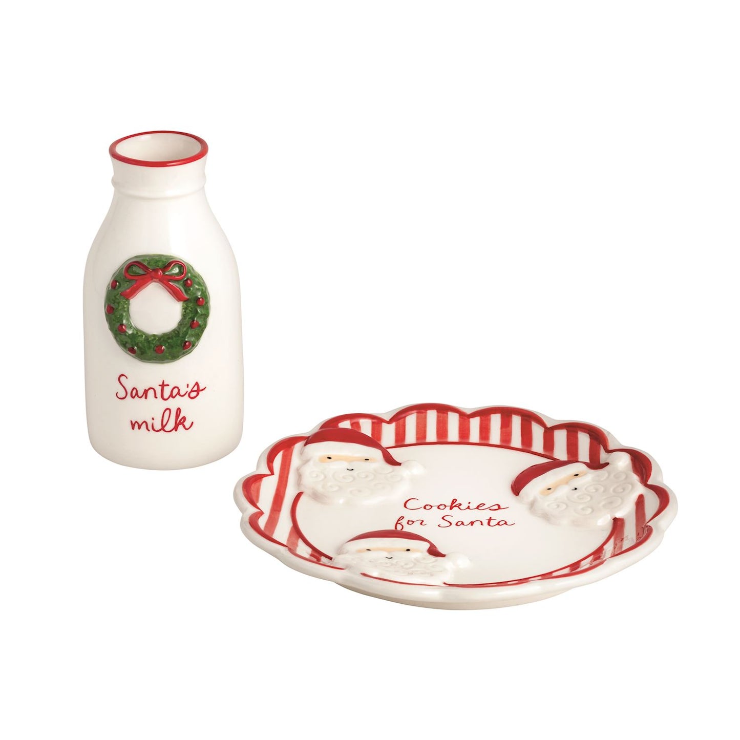 milk and cookies for Santa