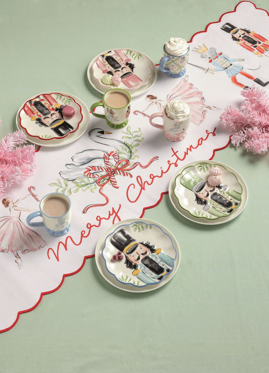 Nutcracker Dessert Plates