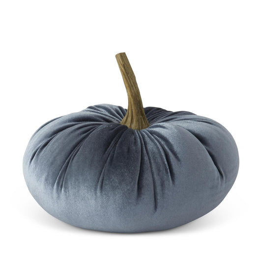 blue velvet pumpkin