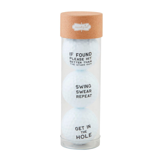 triple golf ball set