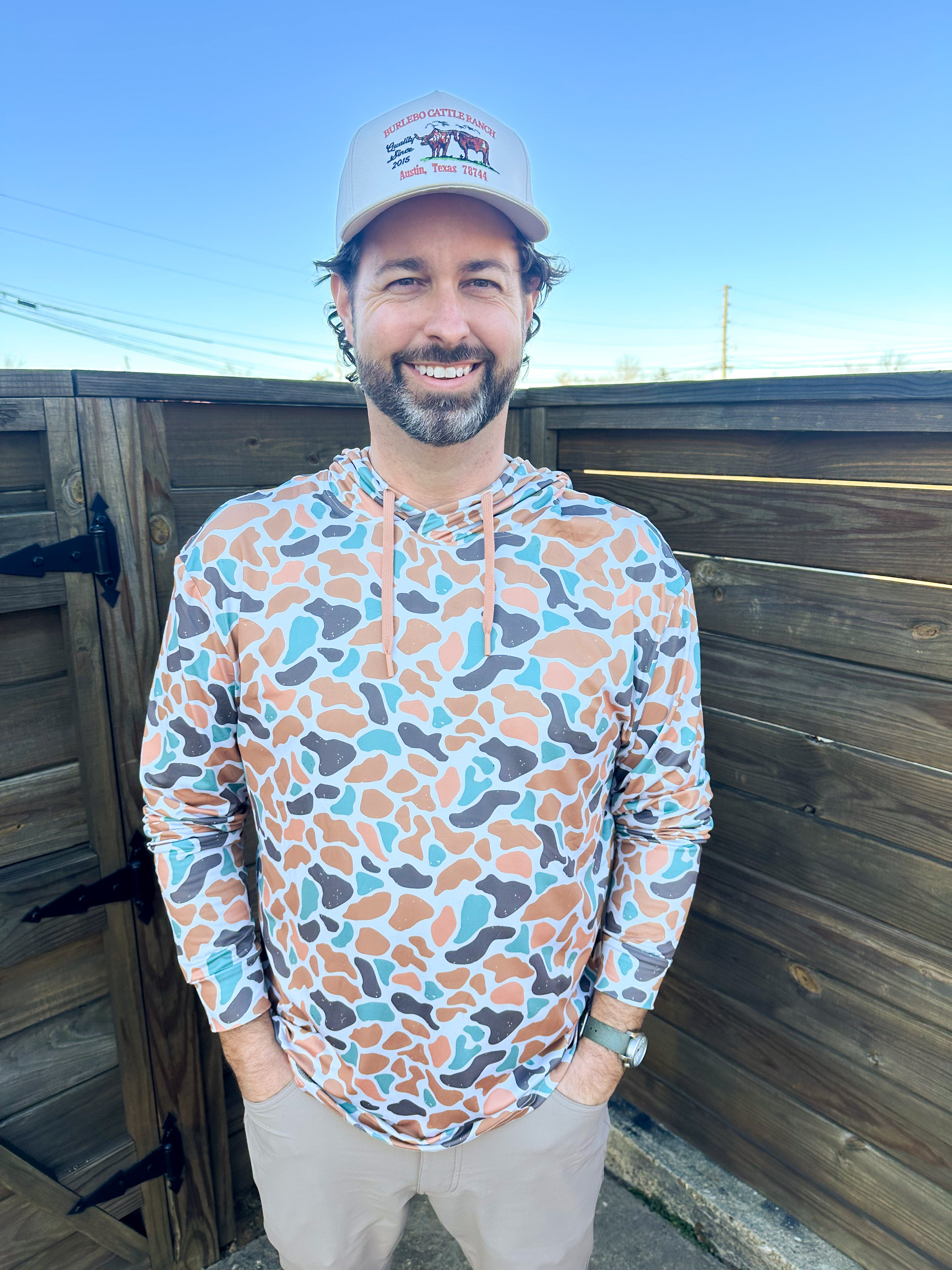 Bayside Camo Hoodie – The Red Door