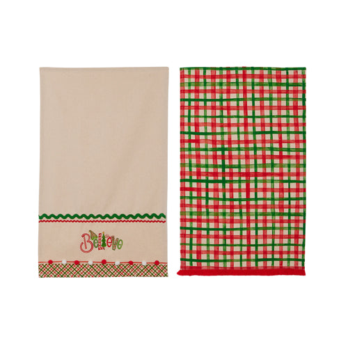 Believe Elf Spirit Tea Towel
