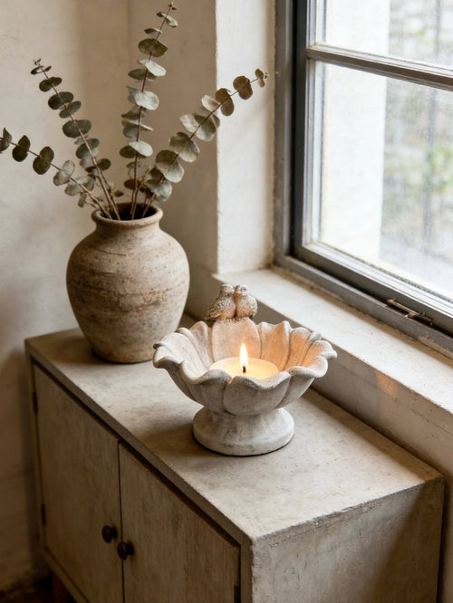 Bird Pedestal Bedbath Bowl