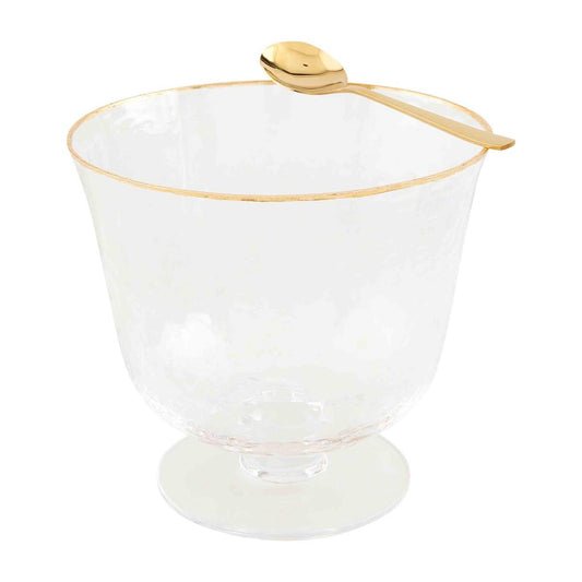 glass pedestal bowl