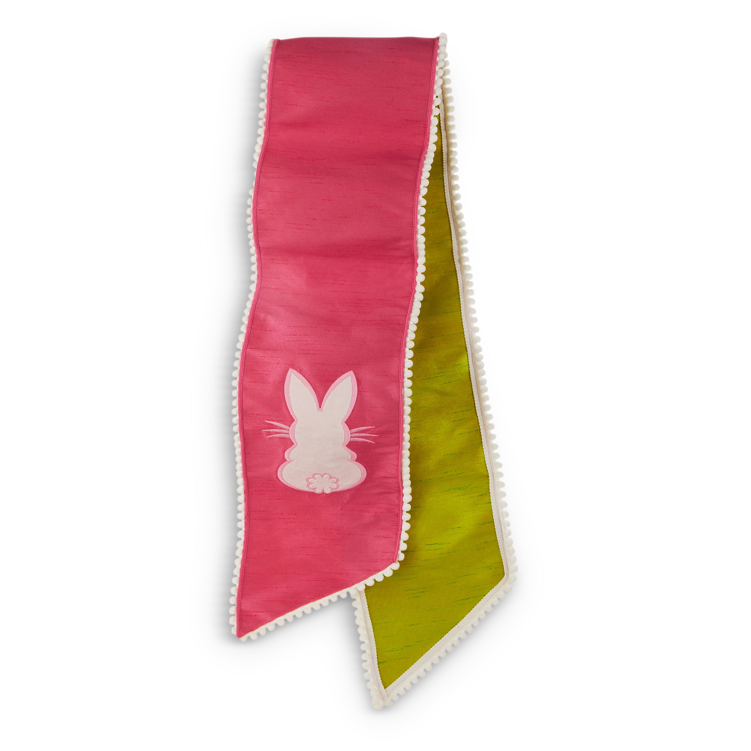 Bunny Wired Wreath Sash