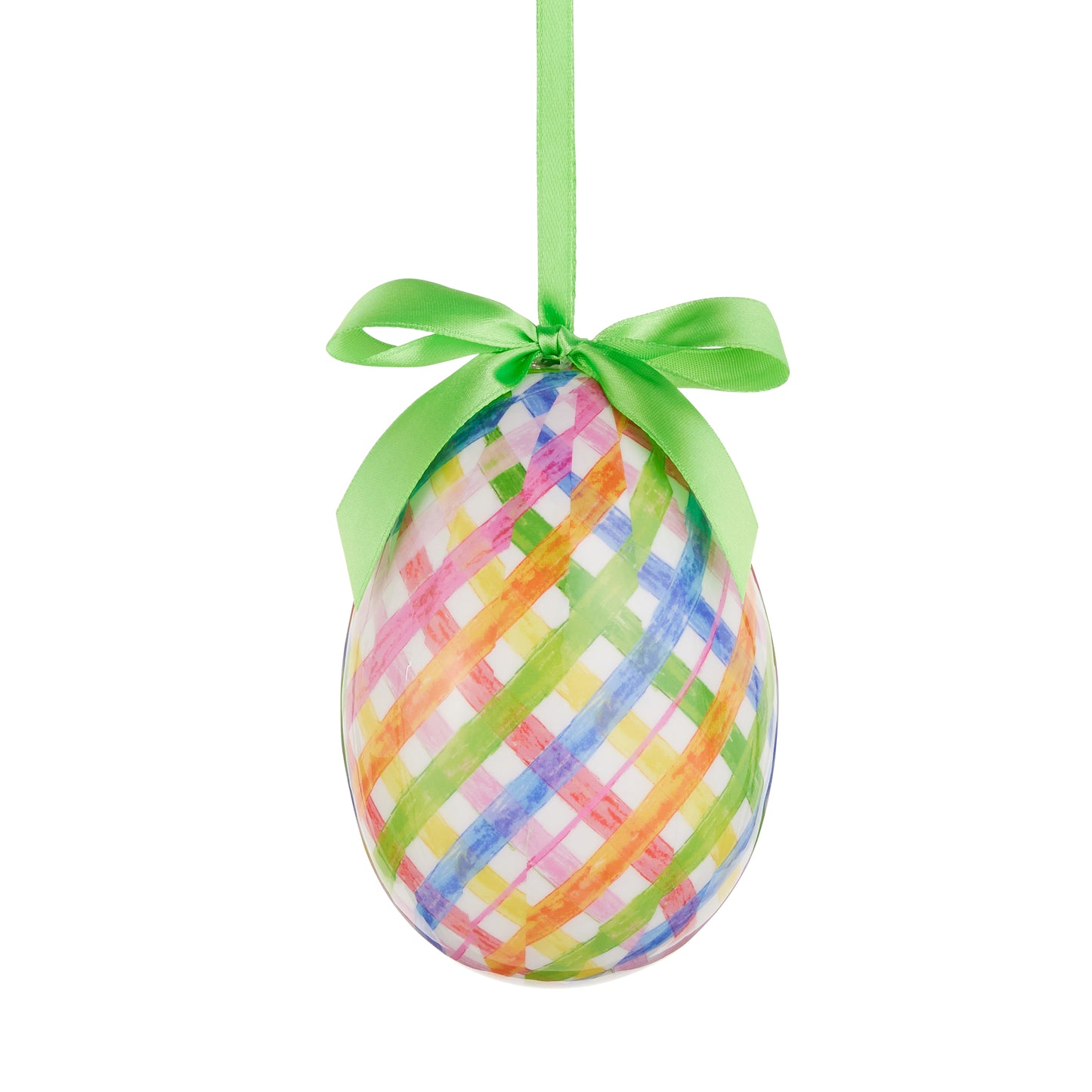 4.5 Sweet Weave Egg Ornament
