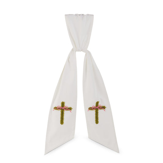 60 Cross Wreath Sash