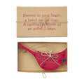 red cardinal ornament