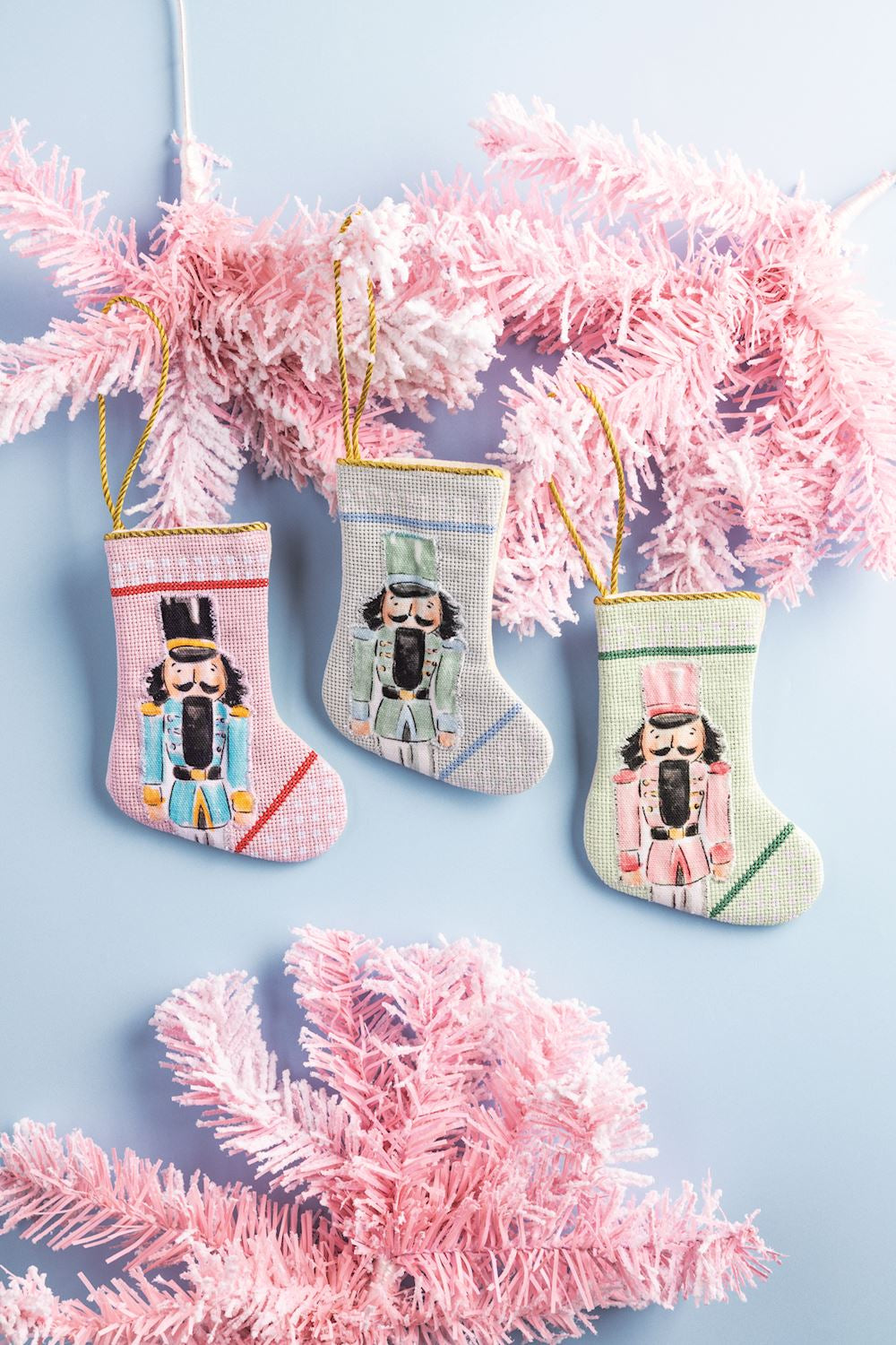 Mini Nutcracker Stockings