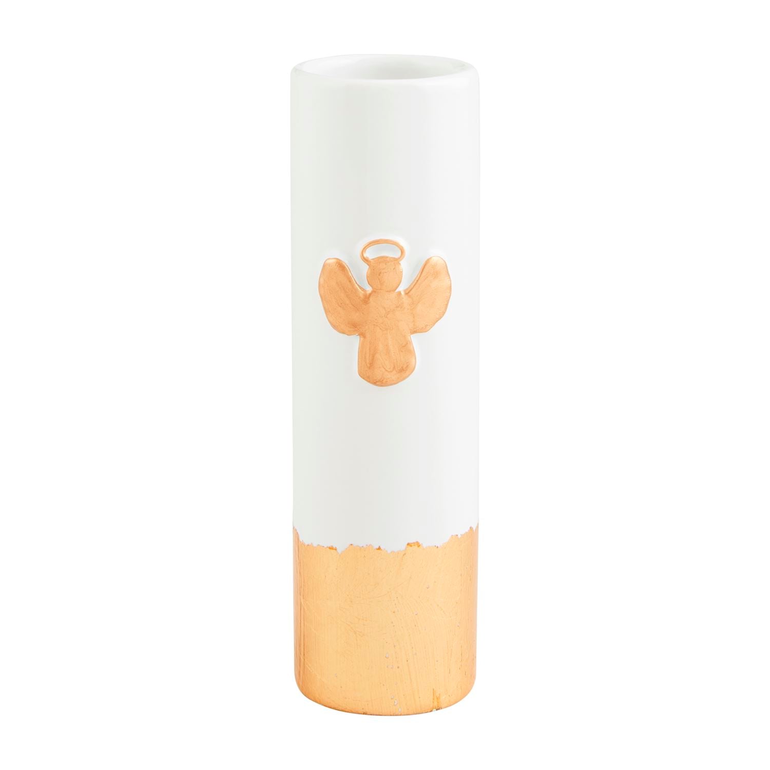 gold bud vase