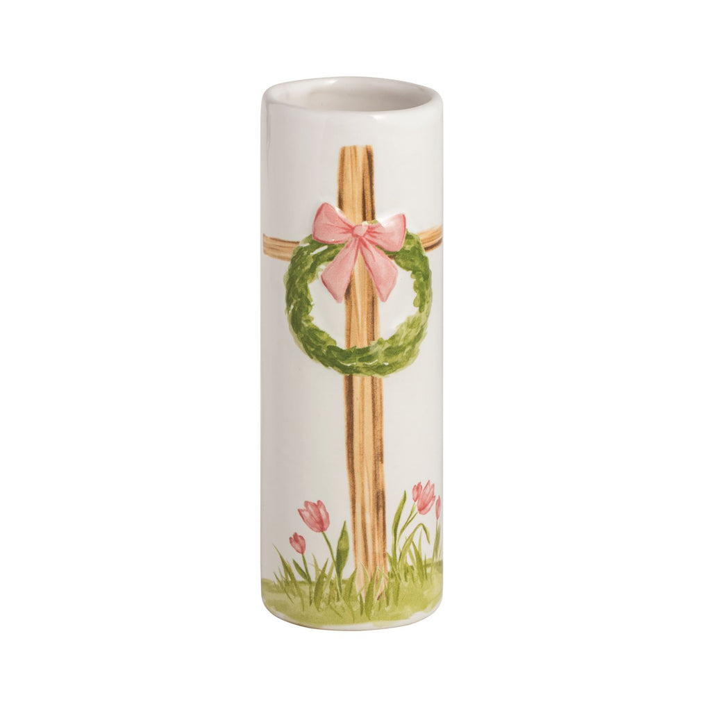 Cross Bud Vase