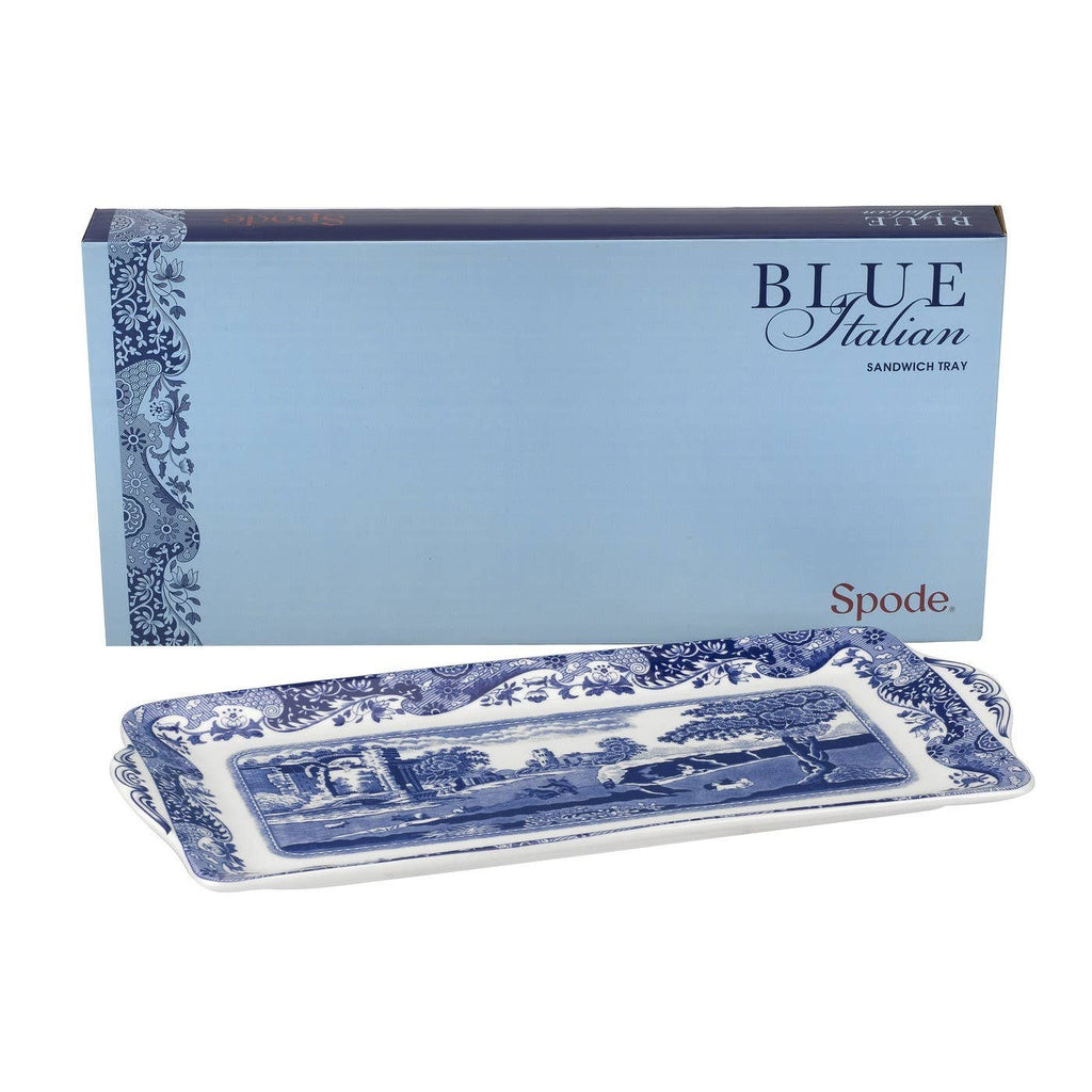 Spode Blue Italian Sandwich Tray