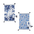 Blue and White Tea Towel Set