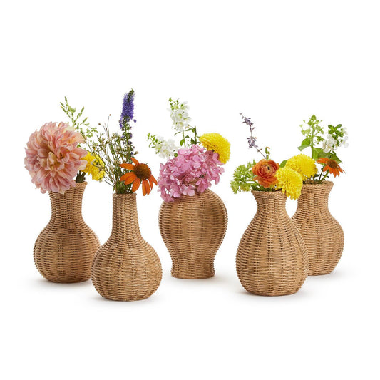 resin woven vase