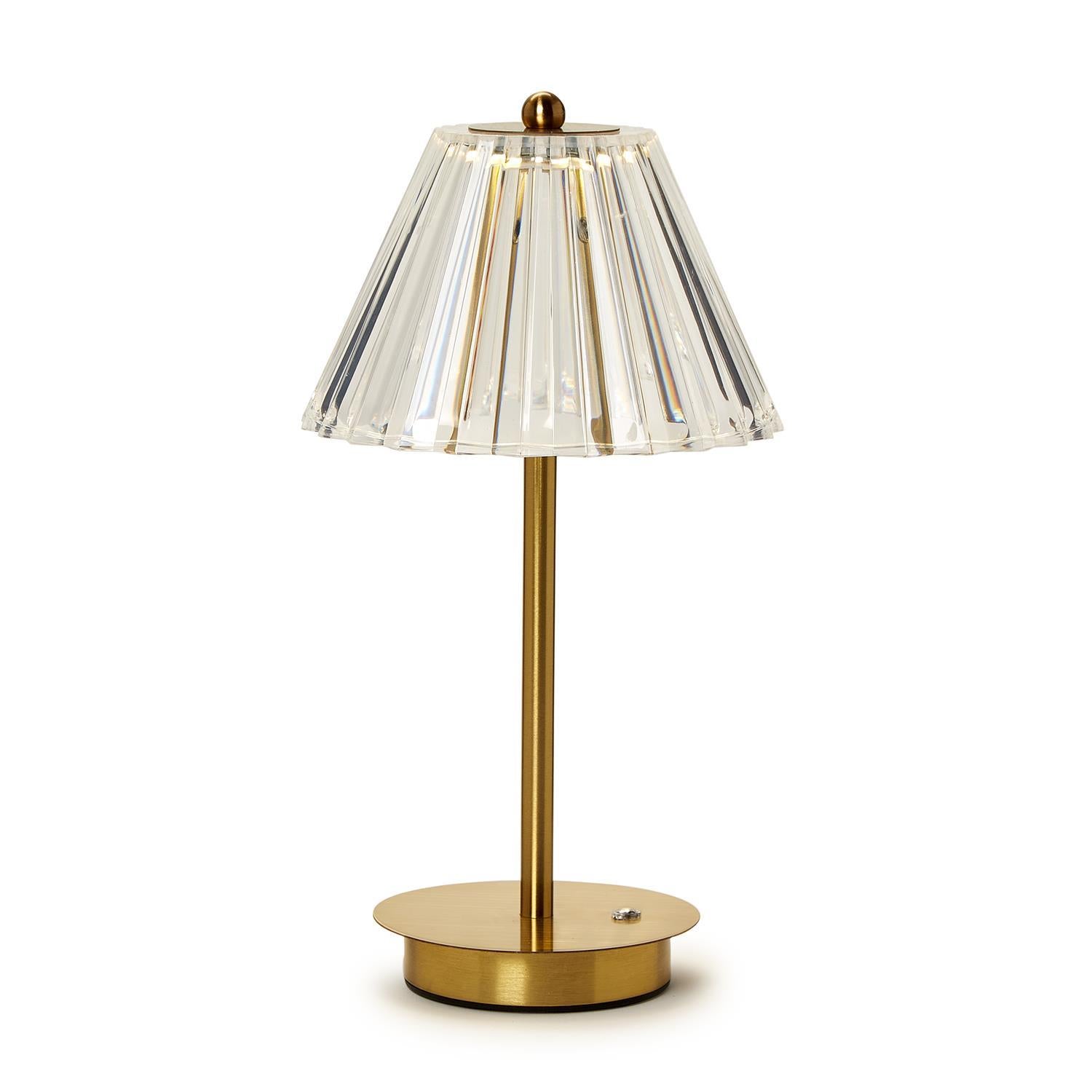 LED lamp w/ acrylic shade