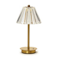 LED Portable Cordless Table Lamp with Acrylic Shade in Gift Box