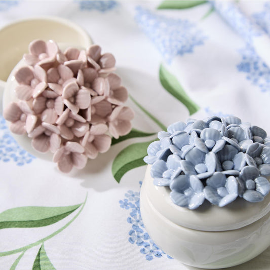 hydrangea jewelry box