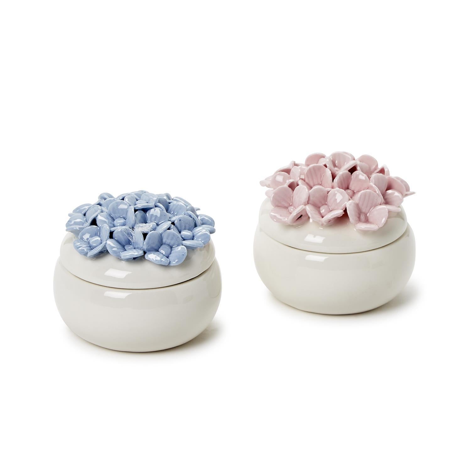 hydrangea jewelry box