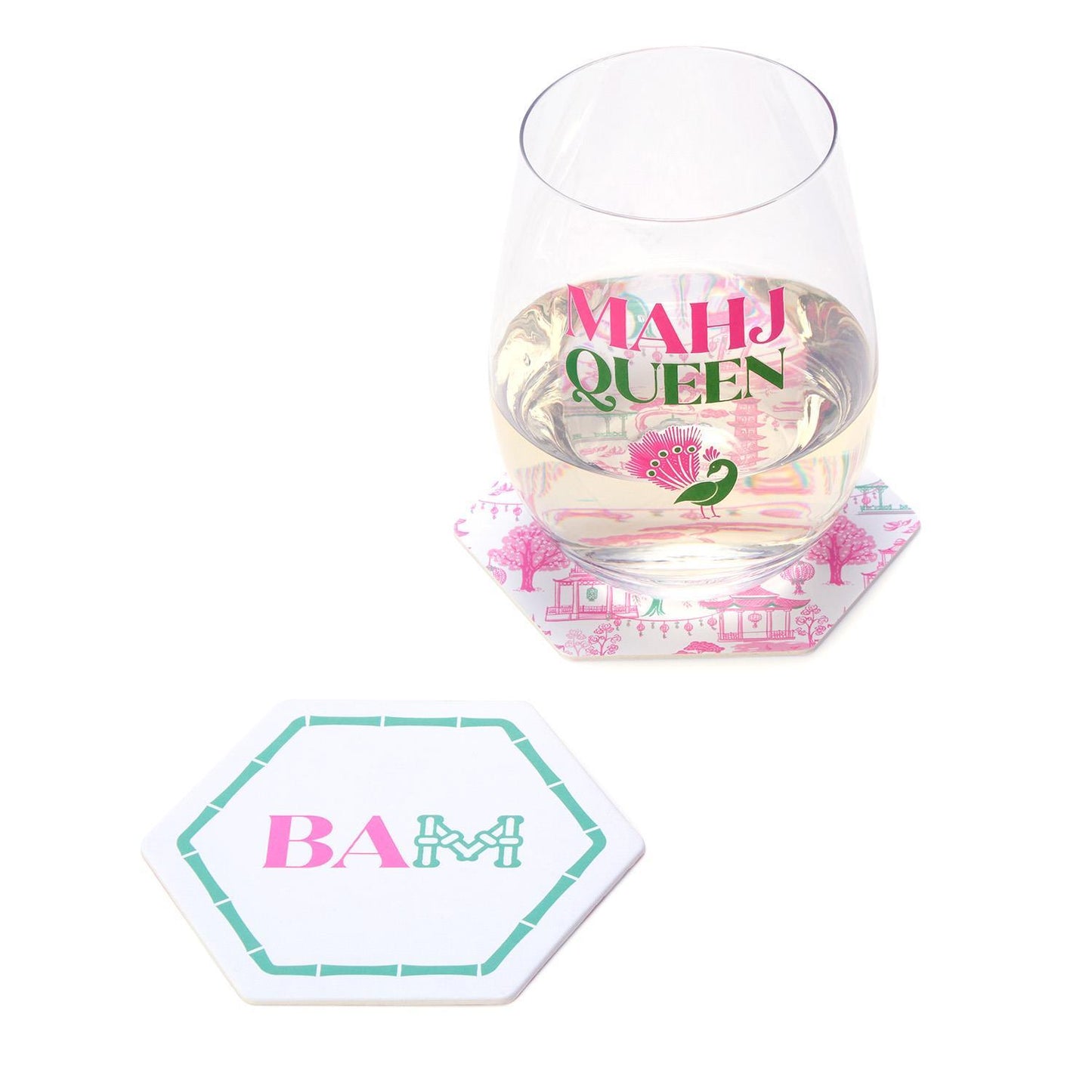 Mahjong Paper Coasters