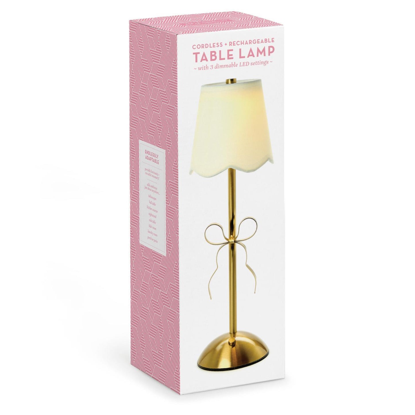 bow rechargeable lamp
