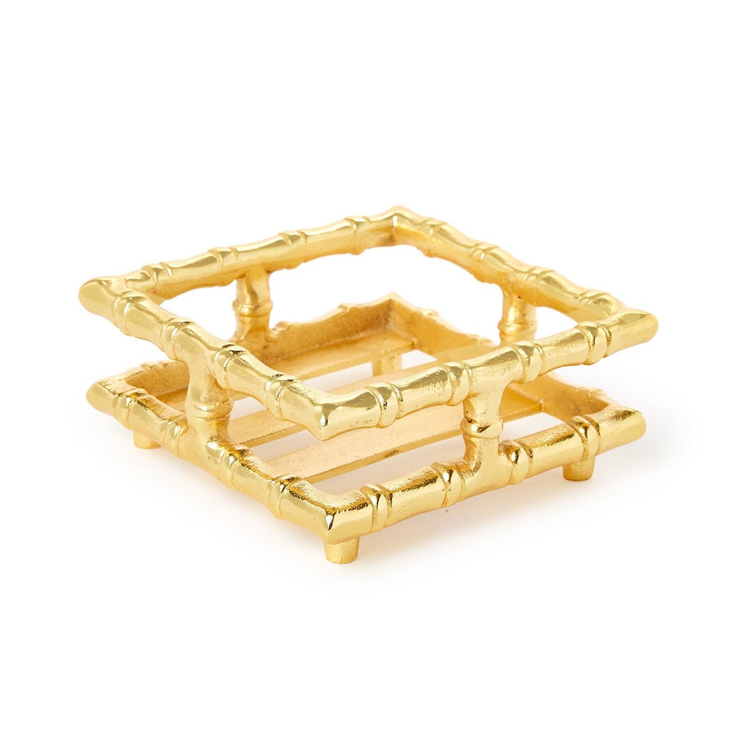 gold napkin holder