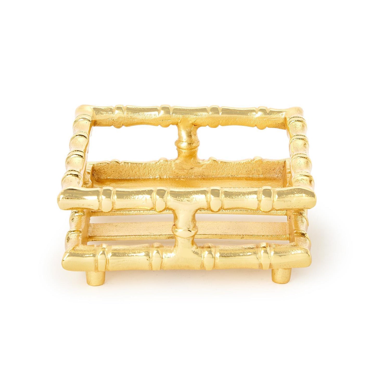 gold napkin holder