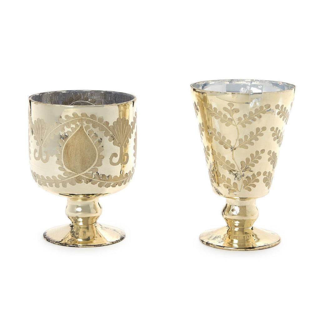 Mercury Glass Candleholder